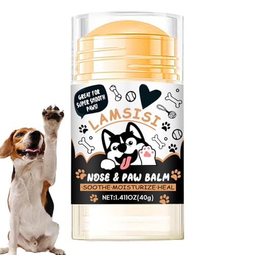 Generisch Pfotenbalsam - Tiernahrungscreme | Pfotenpflegebalsam mit natürlicher Zutat und Anti-Och-Reliefmerkmale | Hundepfoten Lotion für Winterpflege, Reisen und Heimpflege von Generisch