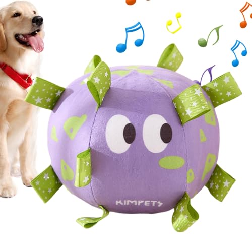 Generisch Plüsch-Quietschball für Hunde, Hundefußball mit Riemen,Kauspielzeugball aus Plüsch für Hunde | Aggressive Pets Interaktiver Ball für große Hunde, Welpen und mittelgroße Hunde Generisch Plüsch-Quietschball für Hunde, Hundefußball mit Riemen,Kauspielzeugball aus Plüsch für Hunde | Aggressive Pets Interaktiver Ball für große Hunde, Welpen und mittelgroße Hunde von Generisch