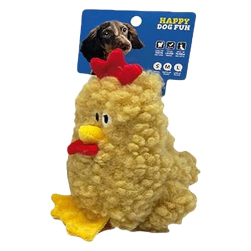Generisch Plüschspielzeug Für Hunde,Niedliche Quietsche Spielzeuge Für Welpen - Waschbares Plüschtier In Ente, Schaf & Häschen Form Für Kleine & Mittelgroße Hunde Zur Unterhaltung von Generisch