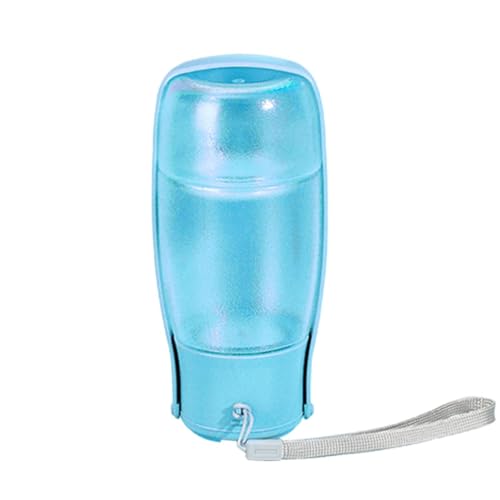 Generisch Reise-Wasserspender für Hunde, Reise-Wasserflasche für Hunde,Haustier-Wasserflasche mit Futterbehälter - Faltbare Wasserflasche, Trinknapf für Welpen, auslaufsicherer Wasserspender für von Generisch