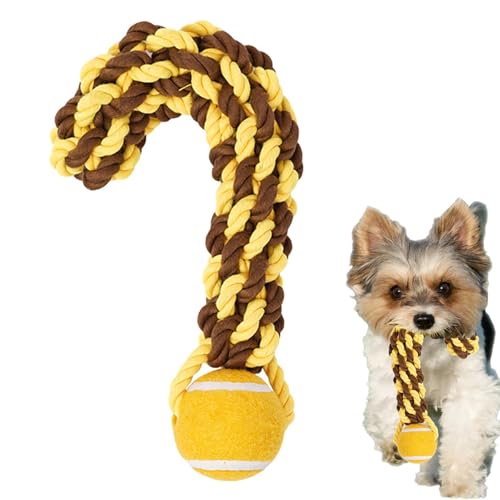 Generisch Seilball-Hundespielzeug,Ball auf einem Seil-Hundespielzeug - Haustier-Beißseil-Ballspielzeug - Beißspielzeug für Hunde mit geflochtenem Seil für Park, Hinterhof, Garten, Zuhause Generisch Seilball-Hundespielzeug,Ball auf einem Seil-Hundespielzeug - Haustier-Beißseil-Ballspielzeug - Beißspielzeug für Hunde mit geflochtenem Seil für Park, Hinterhof, Garten, Zuhause von Generisch