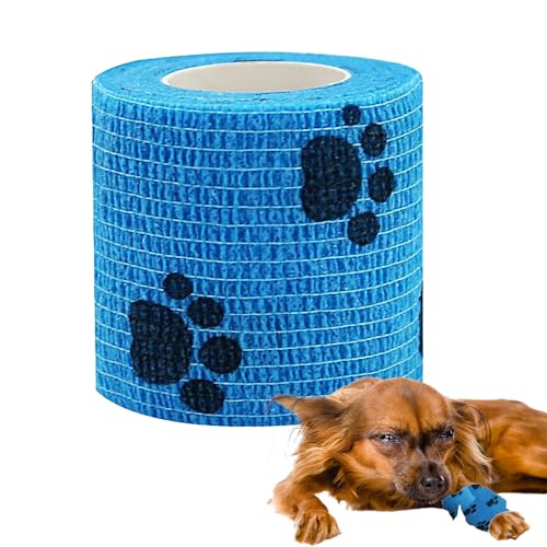 Generisch Selbstklebende Bandage - Hunde-Verbandschuhe, Selbstklebende Bandage für Haustiere -Wasserdichter Wundpflegeverband für Haustiere, Selbstklebender Vliesverband für Pfotenschutz im Freien Generisch Selbstklebende Bandage - Hunde-Verbandschuhe, Selbstklebende Bandage für Haustiere -Wasserdichter Wundpflegeverband für Haustiere, Selbstklebender Vliesverband für Pfotenschutz im Freien von Generisch