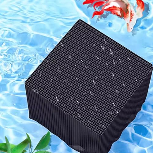 Generisch Superstarke Filtration, Aktivkohlefiltermedium, Wassertrog-Reinigungswürfel, Aquarium, for Fischtanks, Pferdetröge, Teiche und Viehtanks(10 Piece) von Generisch
