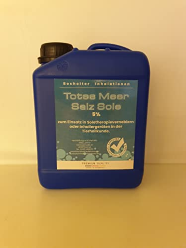 Generisch TotesMeer Sole 5% Bocholter Inhalationen 2,5 Liter von hegehof