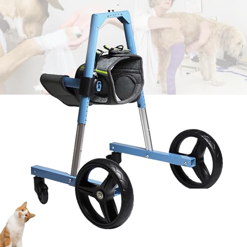 Generisch Verstellbarer Hunderollstuhl for die Vorderbeine, Haustierrollstuhl for Gehen und Erholen der Vorderbeine, Mobilitätshilfen, Hundekarren mit leichtem Aluminiumrahmen for die Beinschiene des Generisch Verstellbarer Hunderollstuhl for die Vorderbeine, Haustierrollstuhl for Gehen und Erholen der Vorderbeine, Mobilitätshilfen, Hundekarren mit leichtem Aluminiumrahmen for die Beinschiene des von Generisch