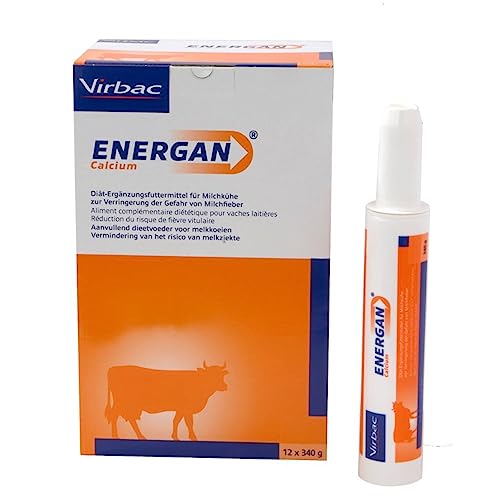 Generisch Virbac Energan Calcium 12 Patronen a 340 g | Milchfieber bei Milchkühen von Generisch
