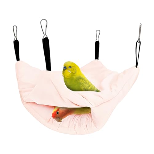Generisch Warme Vogel Hängematte | Doppelschichtige Vogel Hängematte Für Käfig,Zubehör Für Voliere Fütterung Nistplatz Sitzstange Käfig Halten Spielen Schlafen Ruhen Verstecken Generisch Warme Vogel Hängematte | Doppelschichtige Vogel Hängematte Für Käfig,Zubehör Für Voliere Fütterung Nistplatz Sitzstange Käfig Halten Spielen Schlafen Ruhen Verstecken von Generisch