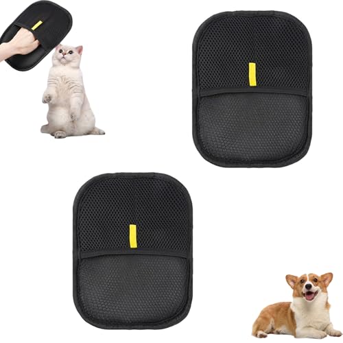 Generisch Yomi Pet Handschuh, Fell Magnet - Tierhaarentferner Handschuh for Dog & Cat, Wiederverwendbare Antistatische Handschuhe Doppelseitige Generisch Yomi Pet Handschuh, Fell Magnet - Tierhaarentferner Handschuh for Dog & Cat, Wiederverwendbare Antistatische Handschuhe Doppelseitige von Generisch
