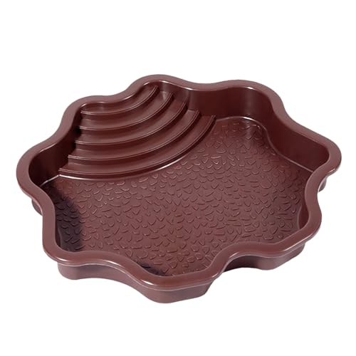 Große Reptilien-Wasserschale Mit Rampe – rutschfeste Terrarienschale Reptilien Badebecken Für Schildkröten, Eidechsen & Geckos | 2-in-1 Bade- & Futternapf, Wasserdicht & Easy Clean Große Reptilien-Wasserschale Mit Rampe – rutschfeste Terrarienschale Reptilien Badebecken Für Schildkröten, Eidechsen & Geckos | 2-in-1 Bade- & Futternapf, Wasserdicht & Easy Clean von Generisch