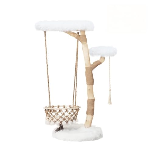 Großer Katzenbaum mit mehrstufigem Kletter-, Schaukel-Hängematte, Kratzbaum & Wolkenförmiges Spielzeug - Perfekte Katzenhöhle für aktive Katzen und Kätzchen Großer Katzenbaum mit mehrstufigem Kletter-, Schaukel-Hängematte, Kratzbaum & Wolkenförmiges Spielzeug - Perfekte Katzenhöhle für aktive Katzen und Kätzchen von Generisch