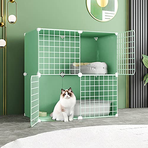 Großer Katzenkäfig – DIY Gehege mit Leitern, Anti-Spring-Kätzchen-Kiste für den Innen- und Außenbereich, Großer Katzenkäfig – DIY Gehege mit Leitern, Anti-Spring-Kätzchen-Kiste für den Innen- und Außenbereich, von Generisch