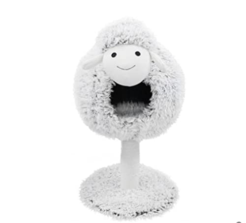 Großer Kratzbaum mit gemütlichem Lammnest, Klettergerüst & Kratzbaum - Sicheres, bequemes Katzenbett & Spielzeug für aktive Katzen - Niedliches Design für Katzenliebhaber Großer Kratzbaum mit gemütlichem Lammnest, Klettergerüst & Kratzbaum - Sicheres, bequemes Katzenbett & Spielzeug für aktive Katzen - Niedliches Design für Katzenliebhaber von Generisch