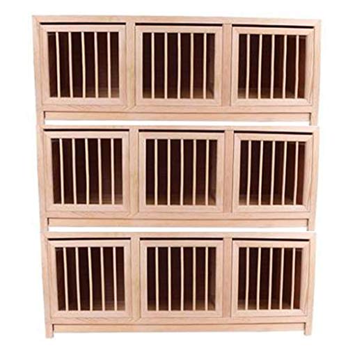 Großer Taubenkäfig Massivholz Nistkasten mit passendem Käfig Premium Taubenbedarf - Outdoor Vogel Nest Kombinationspaket Großer Taubenkäfig Massivholz Nistkasten mit passendem Käfig Premium Taubenbedarf - Outdoor Vogel Nest Kombinationspaket von Generisch