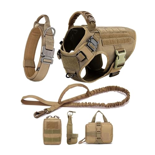 Großes Hundegeschirr, Leine, Hundegeschirr und Halsband für mittelgroße und große Hunde, verstellbar Großes Hundegeschirr, Leine, Hundegeschirr und Halsband für mittelgroße und große Hunde, verstellbar von Generisch