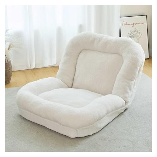 Großes faltbares Sofa, Couch, Bett, Bodenkissen für Menschen und Haustiere, Sitzsack, Bett für Schlafzimmer, Salon, Büro, Wohnzimmer, Weiß Großes faltbares Sofa, Couch, Bett, Bodenkissen für Menschen und Haustiere, Sitzsack, Bett für Schlafzimmer, Salon, Büro, Wohnzimmer, Weiß von Generisch