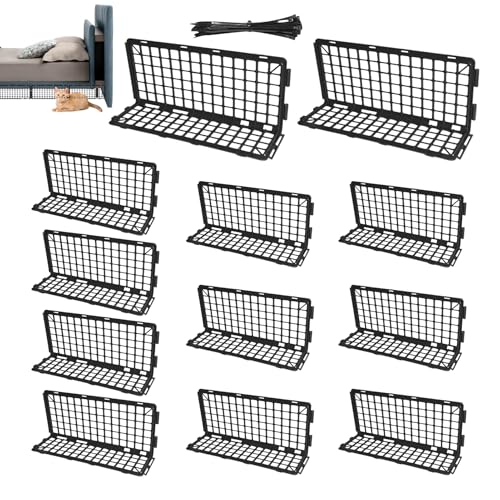 Guards Under Couch, Toy Blockers, 12-Piece Easy Install Set, Pet and Child-Safe Barrier Design, Ideal Cat Stopper for Children's Room Motor Home Bedroom Playroom Use Guards Under Couch, Toy Blockers, 12-Piece Easy Install Set, Pet and Child-Safe Barrier Design, Ideal Cat Stopper for Children's Room Motor Home Bedroom Playroom Use von Generisch