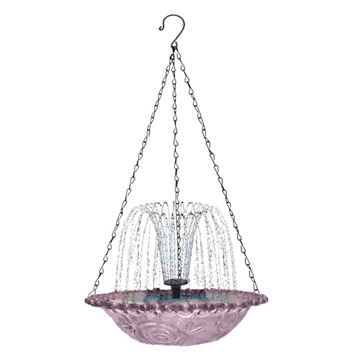 Hängende Vogeltränken Für Draußen - Dekorative Hängende Tränke | Hängende Vogeltränke Für Balkon, Garten, Terrasse | Ideal Für Vögel, Kolibris & Wasserspiele Im Freien Und Auf Der Terrasse von Generisch