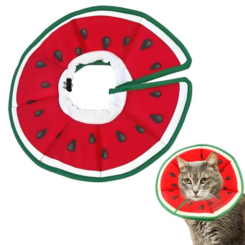 Halskrause Katze – Verstellbarer Schutzkragen für Katzen nach Operation, Weicher E-Kragen mit Anti-Leck-Funktion, Leicht, Wasserdicht, Nicht haarend – für Haustier-Rehabilitation Halskrause Katze – Verstellbarer Schutzkragen für Katzen nach Operation, Weicher E-Kragen mit Anti-Leck-Funktion, Leicht, Wasserdicht, Nicht haarend – für Haustier-Rehabilitation von Generisch