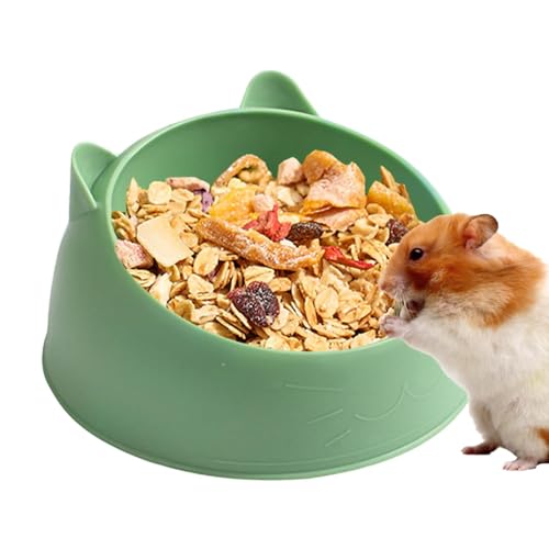 Hamster Futternapf Futter Wassernapf Hamster Zubehör Kleintier Futternapf Kleintierbedarf Verhindern Kippen für Hamster, Meerschweinchen, Rennmäuse, Igel, Chinchilla, Papagei Geflügel von Generisch