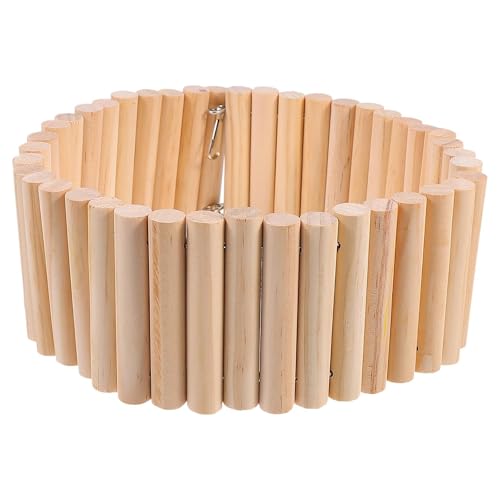 Hamster-Kletterleiter aus Holz, Hängebrücke, Käfigrampe für Meerschweinchen, Ratten, Igel, Rennmäuse, Maus, Zuckergleiter, Nager, Zwerghamster, Kleintiere (8 x 30 cm) von Generisch