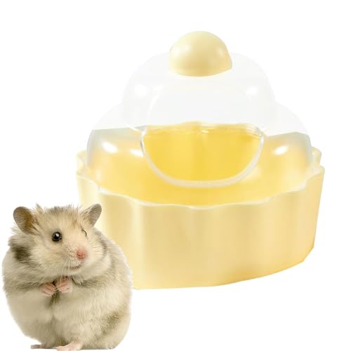 Hamster-Toilette, Kuchenform, Sandbehälter für Hamster, klarer, stabiler Hamster-Sand-Badbehälter für Eichhörnchen, Lemming, Rennmäuse, Igel, Mäuse, kleine Haustiere Hamster-Toilette, Kuchenform, Sandbehälter für Hamster, klarer, stabiler Hamster-Sand-Badbehälter für Eichhörnchen, Lemming, Rennmäuse, Igel, Mäuse, kleine Haustiere von Generisch