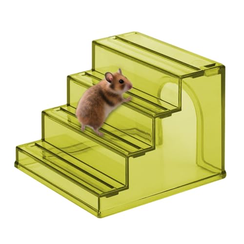 Hamster Treppen - Hamstermöbel | 2-in-1 Gehegelandschaft Mit Rutschfesten Spielzeug Für Nager Bewegung Futtersuche Knabberbedürfnisse Nistplatz Hamster Treppen - Hamstermöbel | 2-in-1 Gehegelandschaft Mit Rutschfesten Spielzeug Für Nager Bewegung Futtersuche Knabberbedürfnisse Nistplatz von Generisch