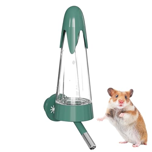 Hamster Trinkflasche, Nagetierflasche Mit Halterung Und Trinksystem, Tropffrei 125ml Nager Tränke Für Draußen Unterwegs Zuhause Igel Gleithörnchen Kleintiere von Generisch
