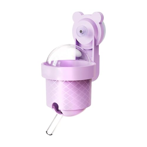 Hamster-Wasserflasche, Meerschweinchenkäfig-Wasserbehälter, Haustier-Trinkflasche, einfache Käfigbefestigung, kein Tropf-Design, 110 ml, für kleine Tiere wie Hamster von Generisch