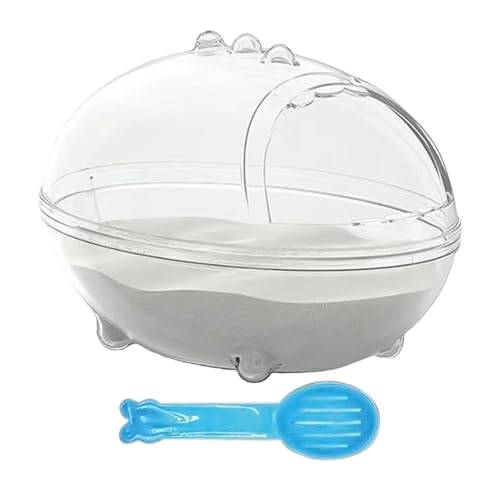 Hamsterbadewanne - Hamstertoilette und Sandkasten Staubbadewanne | Kleintier Sandkasten Hamster Sandbad Box Transparent Graben Sandbehälter für Hamster oder andere kleine Haustiere Hamsterbadewanne - Hamstertoilette und Sandkasten Staubbadewanne | Kleintier Sandkasten Hamster Sandbad Box Transparent Graben Sandbehälter für Hamster oder andere kleine Haustiere von Generisch