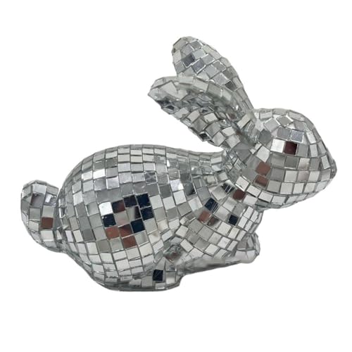 Hasen-Ornament, Bonsai-Set, Terrarium, Dekoration, Glas, Spielzeug, Bar, Spiegel, reflektiertes Glitzerlicht, X3L7, Disco, Rabbi, Ornament, Glas Hasen-Ornament, Bonsai-Set, Terrarium, Dekoration, Glas, Spielzeug, Bar, Spiegel, reflektiertes Glitzerlicht, X3L7, Disco, Rabbi, Ornament, Glas von Generisch