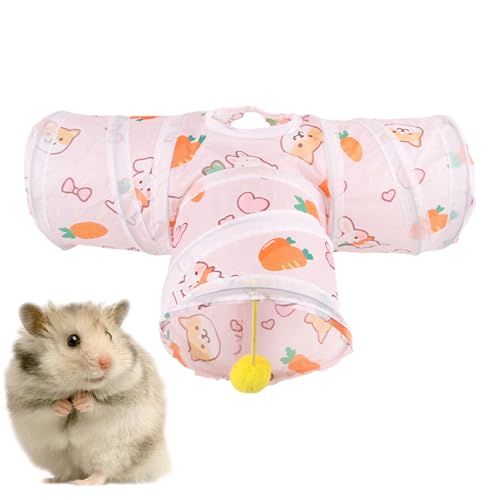 Hasentunnel, Haustiertunnel, Haustier Rasting Pipe House, Faltbare Tunnel mit Spielball -Bunny -Hiding Tube -Aktivitätsspielzeug für Zwergkaninchen, Hamster, Kätzchen, Hedgehog Hasentunnel, Haustiertunnel, Haustier Rasting Pipe House, Faltbare Tunnel mit Spielball -Bunny -Hiding Tube -Aktivitätsspielzeug für Zwergkaninchen, Hamster, Kätzchen, Hedgehog von Generisch