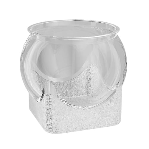Haustier-Aquarium für Betta-Fische, Schildkröten, Hydrokultur, sauber, robust, einfache Pflanzenvase, Dekoration, zersplitterte Schildkröte, dekorative Aquariumschildkröte, verbessert Betta-Aquarien Haustier-Aquarium für Betta-Fische, Schildkröten, Hydrokultur, sauber, robust, einfache Pflanzenvase, Dekoration, zersplitterte Schildkröte, dekorative Aquariumschildkröte, verbessert Betta-Aquarien von Generisch