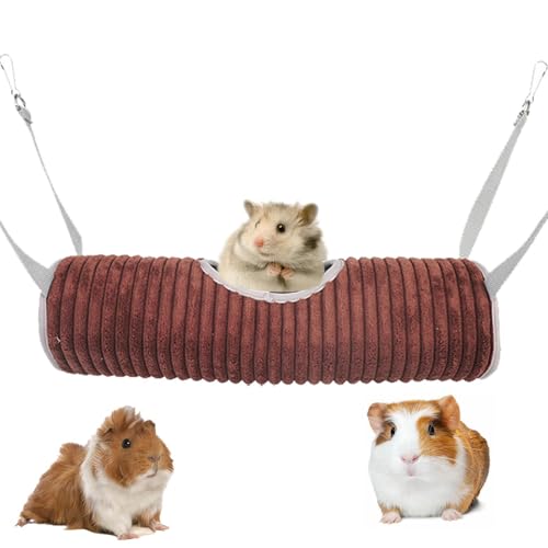 Haustier-Hängematte für Frettchen für Käfig, Tunnel-Hängematte für Kleintierbett, Hängematte für kleine Haustiere mit Haken und Seilen für Frettchen, Hamster, Eichhörnchen und Cinc Haustier-Hängematte für Frettchen für Käfig, Tunnel-Hängematte für Kleintierbett, Hängematte für kleine Haustiere mit Haken und Seilen für Frettchen, Hamster, Eichhörnchen und Cinc von Generisch