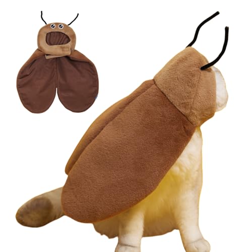 Haustier Kostüm Umhang | Halloween Katzenumhang Mit Käferförmigem Design,Einstellbares Leichtes Tierkostüm Zubehör Für Geburtstagsfeiern Und Weihnachten Haustier Kostüm Umhang | Halloween Katzenumhang Mit Käferförmigem Design,Einstellbares Leichtes Tierkostüm Zubehör Für Geburtstagsfeiern Und Weihnachten von Generisch