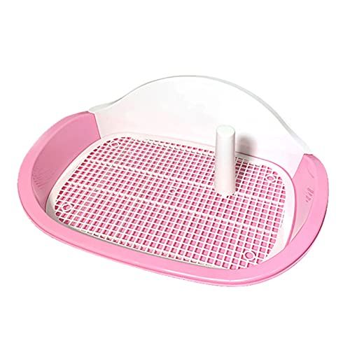 Haustier-Töpfchentrainingstoilette – Indoor-Mesh-Klo mit Trainingspad-Halter, um die Pfoten trocken zu halten und den Boden zu schützen, einfache regelmäßige Reinigung Haustier-Töpfchentrainingstoilette – Indoor-Mesh-Klo mit Trainingspad-Halter, um die Pfoten trocken zu halten und den Boden zu schützen, einfache regelmäßige Reinigung von Generisch