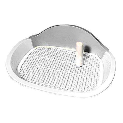Haustier-Töpfchentrainingstoilette – Indoor-Mesh-Klo mit Trainingspad-Halter, um die Pfoten trocken zu halten und den Boden zu schützen, einfache regelmäßige Reinigung Haustier-Töpfchentrainingstoilette – Indoor-Mesh-Klo mit Trainingspad-Halter, um die Pfoten trocken zu halten und den Boden zu schützen, einfache regelmäßige Reinigung von Generisch