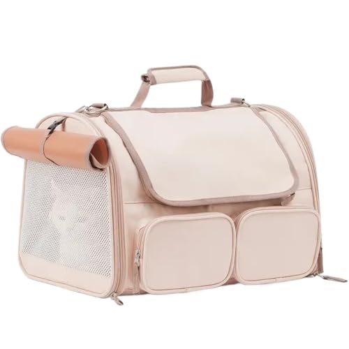 Haustier-Tragetasche, weicher Seitenrucksack, Katzen-Haustier-Tragetasche, Reisetasche, Transport für kleine Hunde und Katzen Haustier-Tragetasche, weicher Seitenrucksack, Katzen-Haustier-Tragetasche, Reisetasche, Transport für kleine Hunde und Katzen von Generisch
