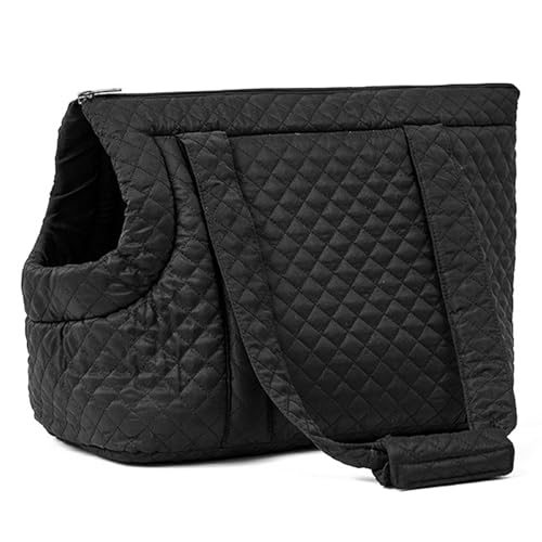 Haustier-Tragetasche – für Hunde, Welpen, Kätzchen, Baumwolle, kleine Hunde, Schultertasche, Katzentragetasche, Hundetragetasche mit Haustier-Komfort für Ausflüge und Reisen von Generisch