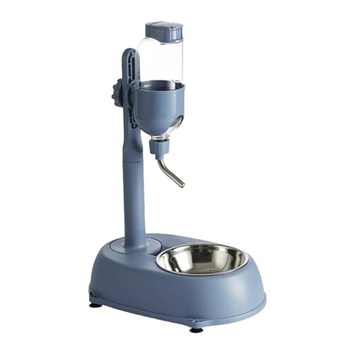 Haustier-Wasserspender für Katzen, Hunde-Wasserspender - 500 ml Top Fill Wasserspender und Spender für Hunde,Höhenverstellbarer Wasserspender, tropffreie Kätzchen-Tränke für kleine Hunde und Katzen Haustier-Wasserspender für Katzen, Hunde-Wasserspender - 500 ml Top Fill Wasserspender und Spender für Hunde,Höhenverstellbarer Wasserspender, tropffreie Kätzchen-Tränke für kleine Hunde und Katzen von Generisch