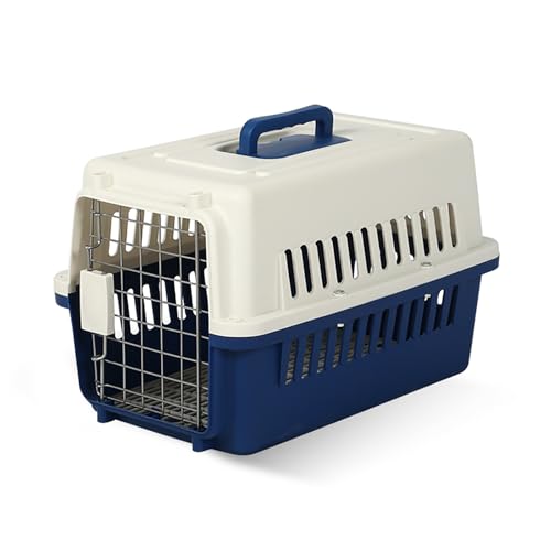 Haustierbox für Hunde, tragbar, für drinnen und draußen, mit Belüftungslöchern und Trennwänden, langlebiges Design für Autoreisen und Haustierausflüge, bequemer Hundekäfig Haustierbox für Hunde, tragbar, für drinnen und draußen, mit Belüftungslöchern und Trennwänden, langlebiges Design für Autoreisen und Haustierausflüge, bequemer Hundekäfig von Generisch