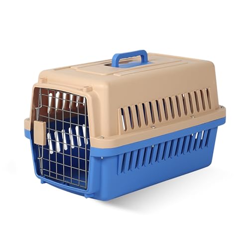 Haustierbox für Hunde - Tragbare Hundehütte für drinnen und draußen mit Belüftungslöchern und Trennwänden - Langlebiges Design für Autoreisen und Haustierausflüge - Bequemer Hundekäfig Haustierbox für Hunde - Tragbare Hundehütte für drinnen und draußen mit Belüftungslöchern und Trennwänden - Langlebiges Design für Autoreisen und Haustierausflüge - Bequemer Hundekäfig von Generisch