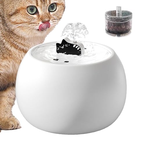 Haustierbrunnen - Automatischer Trinkbrunnen Für Haustiere - Langlebiger Wasserspender Für Kätzchen Welpen Und Hunde Drinnen Und Draußen Haustierbrunnen - Automatischer Trinkbrunnen Für Haustiere - Langlebiger Wasserspender Für Kätzchen Welpen Und Hunde Drinnen Und Draußen von Generisch