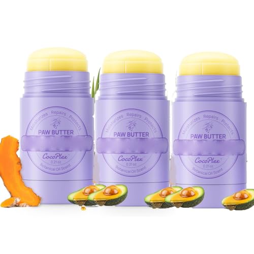 Haustierhundpfotenbalsam für Hunde und Katzen, beruhigende Pfotenbalsam -Hunde lecken sicher, beruhigten Juckreiz und Reizhaut und verhindert Infektionen, Sooth und Feuchtigkeitscreme (3pcs) von Generisch