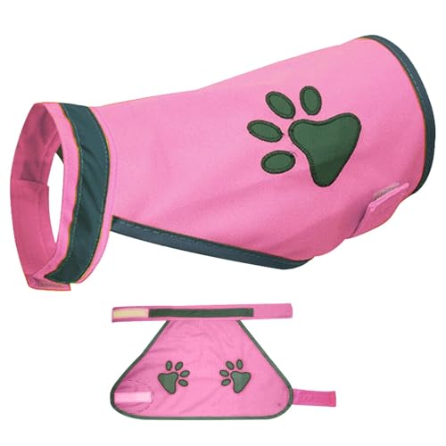 Haustierweste für Nachtschutz – verstellbare rosa Westen für die Sicherheit des Hundes, Warnweste hält Hunde sichtbar, reflektierend, bequem, atmungsaktiv, für Jagd, Outdoor, Tag/Nacht Haustierweste für Nachtschutz – verstellbare rosa Westen für die Sicherheit des Hundes, Warnweste hält Hunde sichtbar, reflektierend, bequem, atmungsaktiv, für Jagd, Outdoor, Tag/Nacht von Generisch