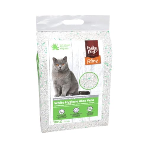 Hobby First Feline Katzenstreu mit Aloe Vera 12l = 10kg von Generisch