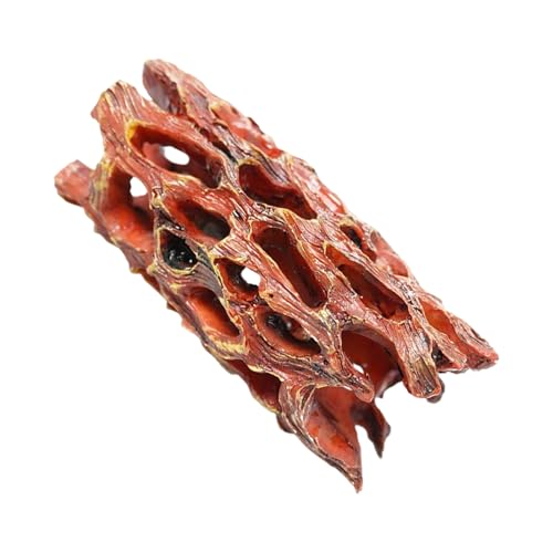 -Höhle Aquarium – Betta Habitat Tank Ornament | Harz Aquarium Ruhtunnel für Aquarium Dekoration, Betta Zuchthaus von Generisch
