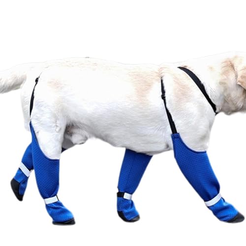 Hosenträger für Hunde, Regenstiefel, Outdoor-Welpen-Regenschuhe, Outdoor-Hundestiefel, schützt kleine Hunde, schmutzabweisend und wasserdicht, für Spaziergänge im Freien, Laufen, Wandern von Generisch