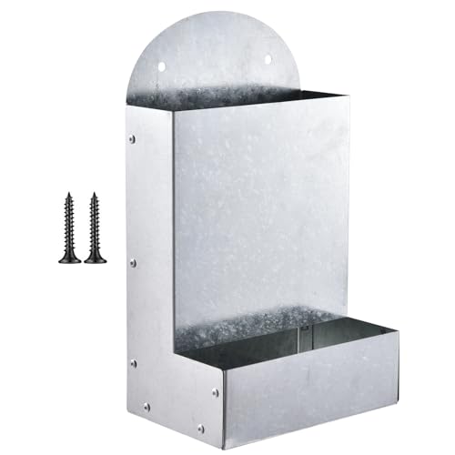 Hühner Austernschalen Futterbehälter | Automatischer Grit Spender Für Geflügel | Tragbarer Metall Automatischer Futterautomat Für Entenhaltung Und Kükenfütterung Im Freien Hühner Austernschalen Futterbehälter | Automatischer Grit Spender Für Geflügel | Tragbarer Metall Automatischer Futterautomat Für Entenhaltung Und Kükenfütterung Im Freien von Generisch