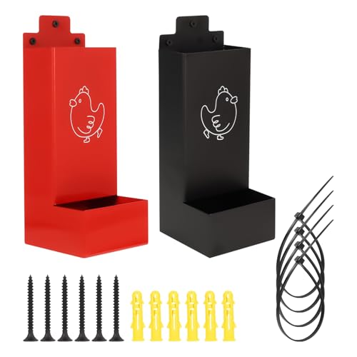 Hühnerkörnchen-Feeder, Geflügelnährstoffspender, Hühnernährstoffspender Mulloges, Anwendungsbereich, Benutzerfreundliches Design, 1Set, Für Den Coop Weidetier Hinterhof Kleine Bauernhöfe Innenräume Im von Generisch