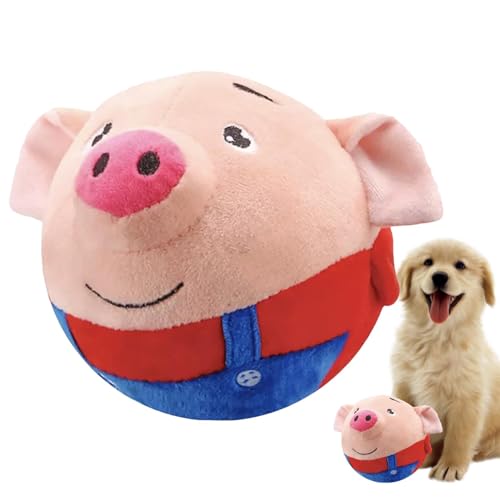 Hüpfendes Schweinchen Hundespielzeug, Hüpfendes Hundespielzeug, Interaktives Hundespielzeug Mit Sound Bouncing Piggy Hundespielzeug, Elektronischer Plüsch Hüpfball Waschbar Für Hunde Katzen Hüpfendes Schweinchen Hundespielzeug, Hüpfendes Hundespielzeug, Interaktives Hundespielzeug Mit Sound Bouncing Piggy Hundespielzeug, Elektronischer Plüsch Hüpfball Waschbar Für Hunde Katzen von Generisch